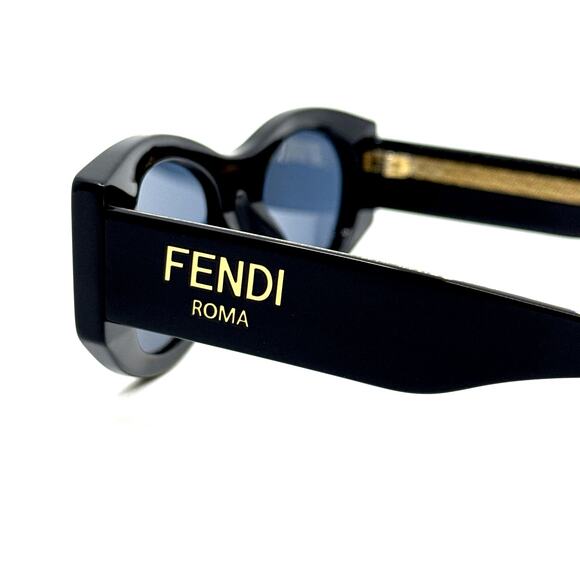 New! FENDI Sunglasses FE40125I 01V, Authentic - Picture 7 of 12